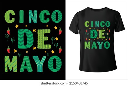 Cinco de mayo vector for t shirt design