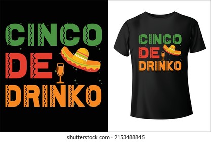 Cinco de mayo vector for t shirt design