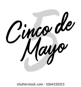 Cinco de Mayo Vector Text Illustration