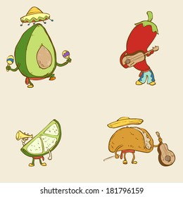 Cinco the Mayo, funny characters