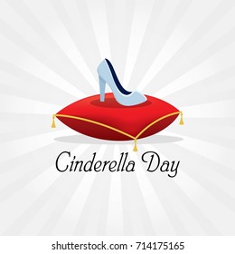 Cinderella Day Vector Illustration