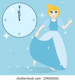 Cinderella running 