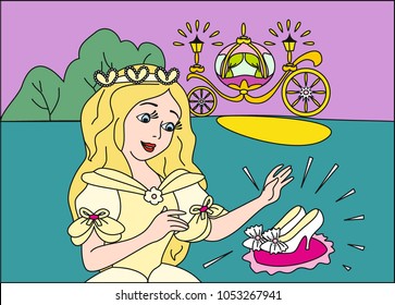 Cinderella and shoes