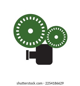 cine film projector vector icon