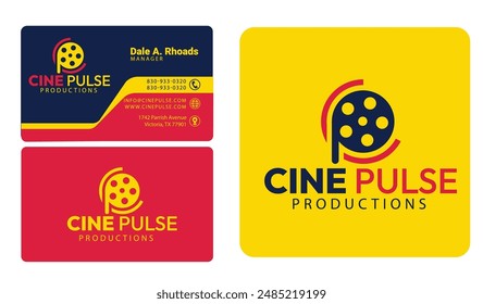 Cine Pulse production ist ein Filmproduktionslogo