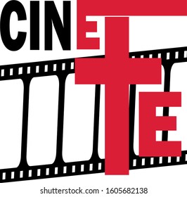 Cine Red Logo Art Vector Stock Vector (Royalty Free) 1605682138 ...