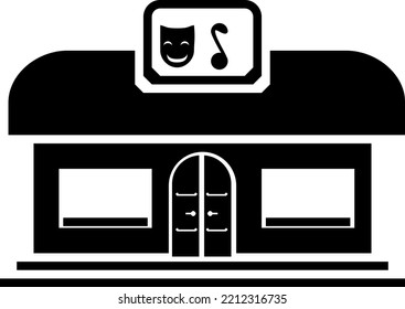 Cine or Theater vector icon 