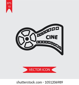 Cine vector icon 