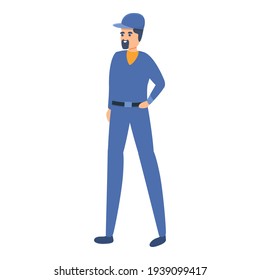 Cinema actor icon. Cartoon of Cinema actor vector icon for web design isolated on white background
