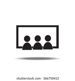 Cinema / Audience Single Icon
