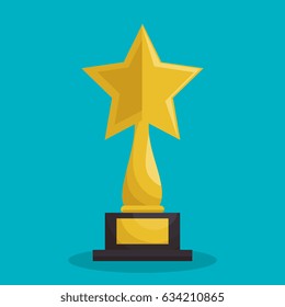 cinema award trophy icon