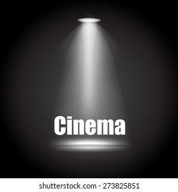 Cinema background vector illustration eps10