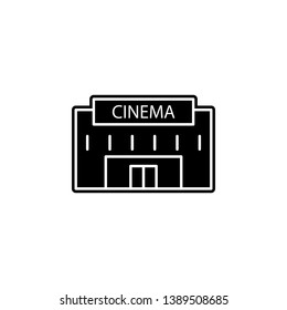 cinema build icon. Simple glyph, flat vector of Cinema icons for UI and UX, website or mobile application