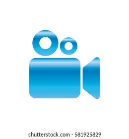Cinema camcorder symbol icon vector illustration graphic design
