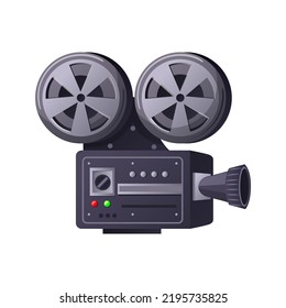 Cinema Camera Cartoon Film Movie Old Stock Vector (Royalty Free ...