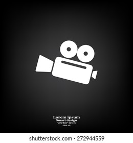 Cinema camera icon