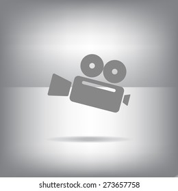 Cinema camera icon