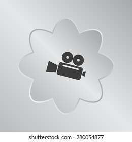 Cinema camera icon