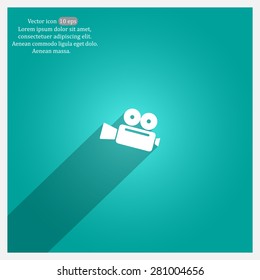 Cinema camera icon