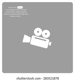 Cinema camera icon