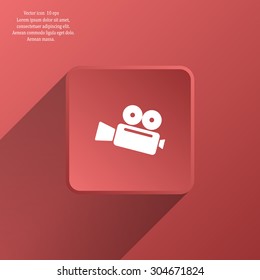 Cinema camera icon