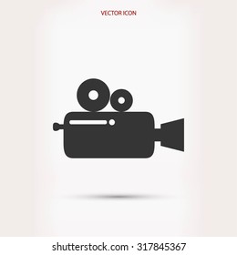 Cinema camera icon