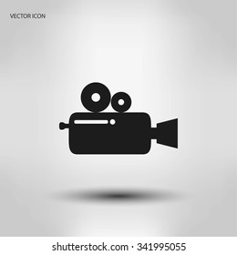 Cinema camera icon