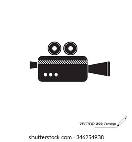 Cinema camera icon