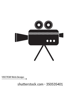 Cinema camera icon