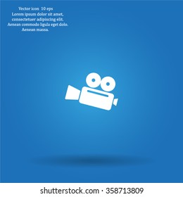 Cinema camera icon