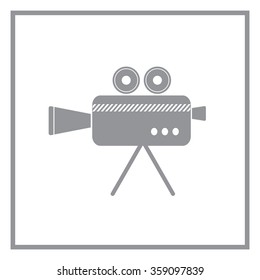 Cinema camera icon