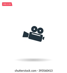 Cinema camera icon