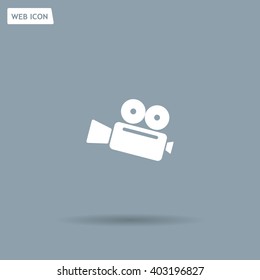 Cinema camera icon