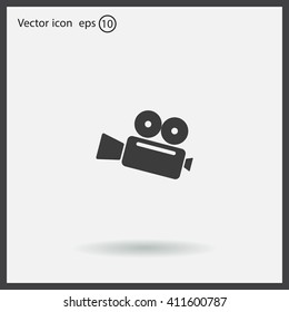 Cinema camera icon