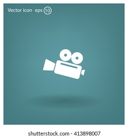 Cinema camera icon