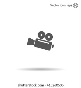 Cinema camera icon
