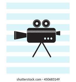 Cinema camera icon