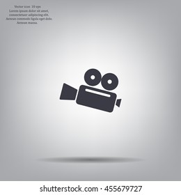 Cinema camera icon
