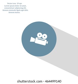 Cinema camera icon