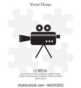 Cinema camera icon