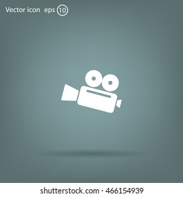 Cinema camera icon
