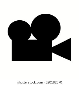 Cinema camera icon