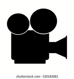 Cinema camera icon