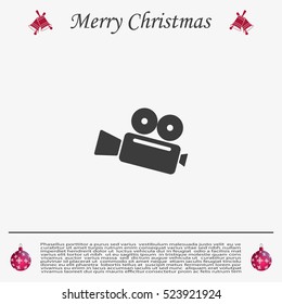 Cinema camera icon