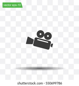 Cinema camera icon