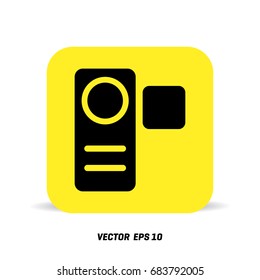Cinema camera icon