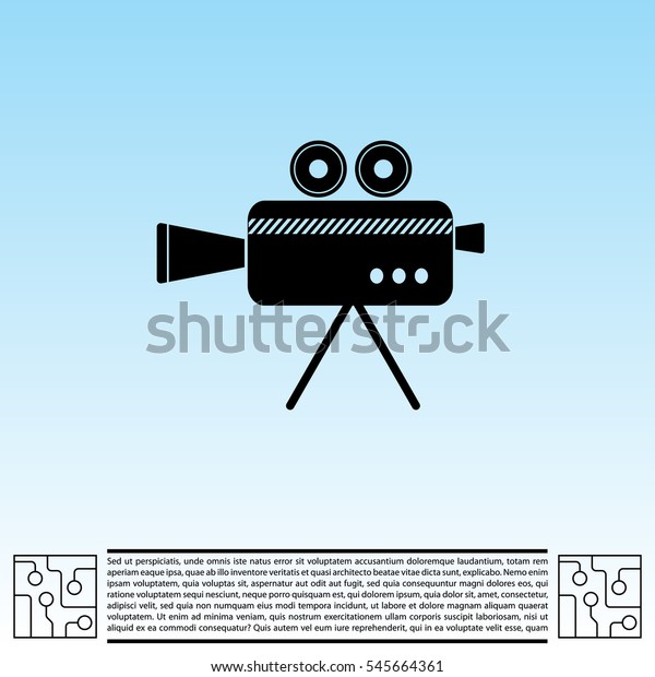 Cinema camera\
icon
