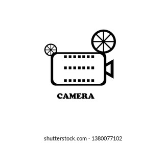Cinema camera icon - Vector
