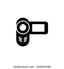 Cinema camera icon vector illustration