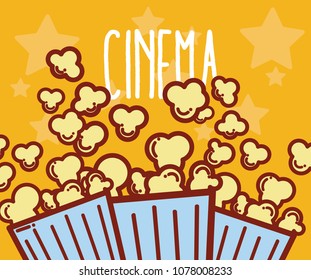 Cinema cartoons design
